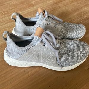 gray new balance fresh foam shoes